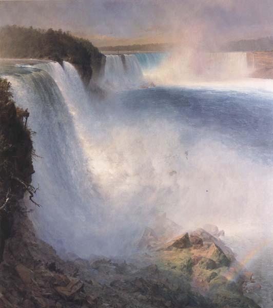 Frederic E.Church Niagara Falls from the American Side oil painting picture